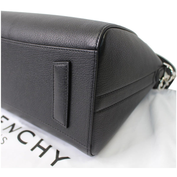 GIVENCHY Antigona Small Leather Shoulder Bag Black