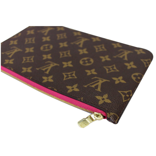 LOUIS VUITTON Pochette Wristlet Pouch Monogram Canvas Neverfull-US
