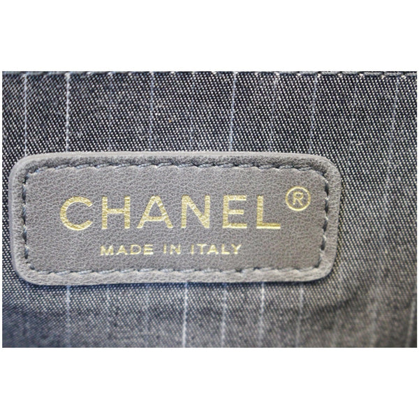 CHANEL Westminster Pearl Flap Lambskin Medium Shoulder Bag Black-US