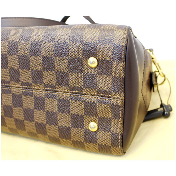 LOUIS VUITTON Kensington Bowling Damier Ebene Shoulder Handbag-US