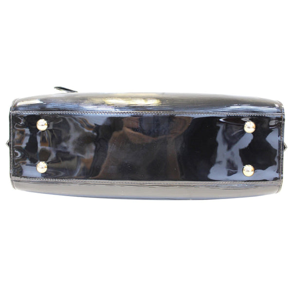 LOUIS VUITTON Black Epi Leather Pont-Neuf GM Satchel Bag