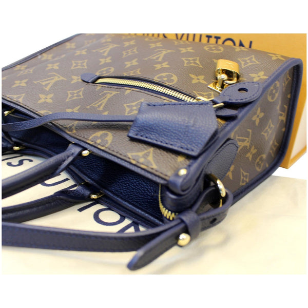 LOUIS VUITTON Popincourt PM Monogram Canvas Shoulder Bag Brown/Marine-US