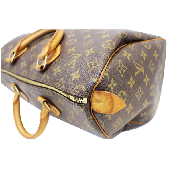 LOUIS VUITTON Speedy 35 Monogram Canvas Satchel Bag-US