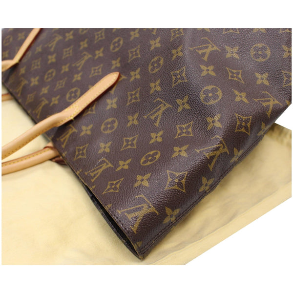 LOUIS VUITTON Raspail GM Monogram Canvas Shoulder Bag Brown