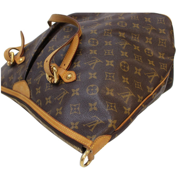 zip closure Louis Vuitton lv Palermo GM Monogram Canvas Should Bag