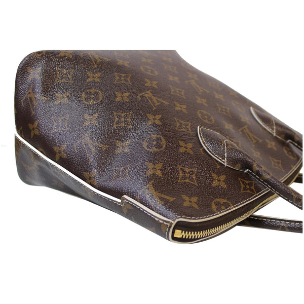 full view lv Fetish Lockit Monogram Leather Tote Bag