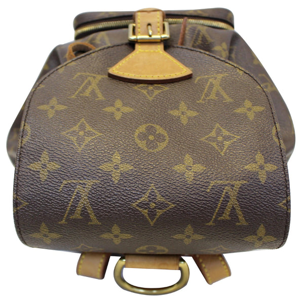 LOUIS VUITTON Montsouris PM Monogram Canvas Backpack Brown-US