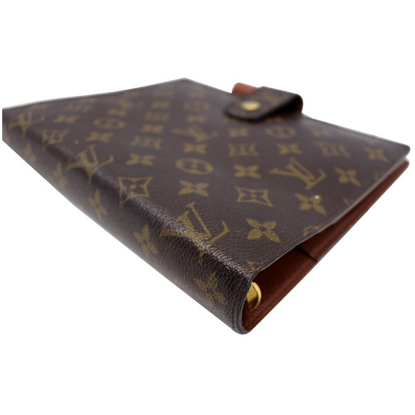 LOUIS VUITTON Monogram Canvas Brown Agenda GM Day Planner Cover-US