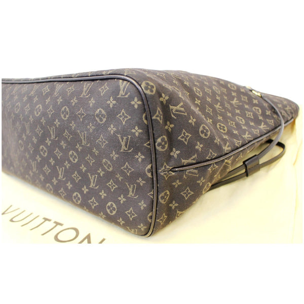LOUIS VUITTON Neverfull MM Fusain Monogram Idylle Shoulder Bag-US