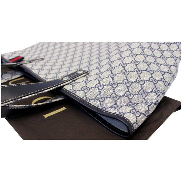 GUCCI GG Supreme Tote Bag 211134 Blue-US