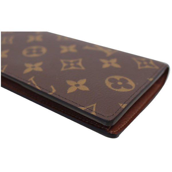 used LV Brazza Wallet Monogram Canvas Brown