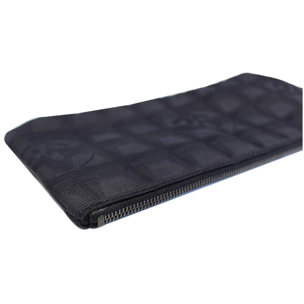 CHANEL Wristlet Cosmetic Pouch Black-US