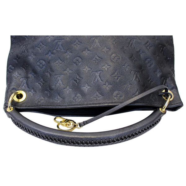 LOUIS VUITTON Artsy MM Empreinte Monogram Shoulder Bag Black-US