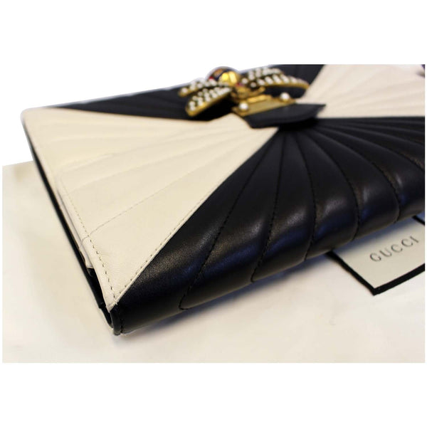 Gucci Clutch Bag Queen Margaret Matelasse Leather - right view