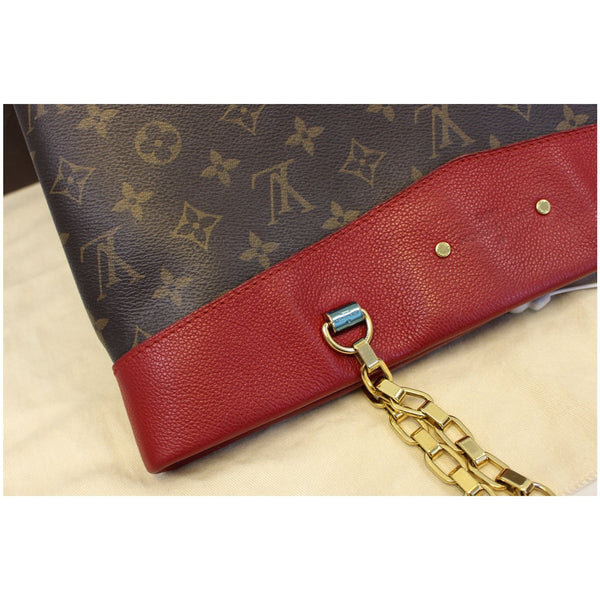 LOUIS VUITTON Pallas Chain Shopper Bag Monogram Canvas Cherry - 15% OFF