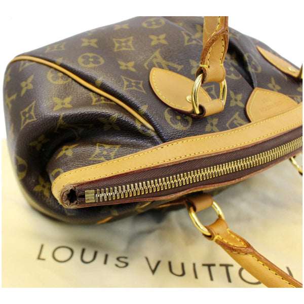 LOUIS VUITTON Tivoli PM Monogram Canvas Shoulder Bag Brown