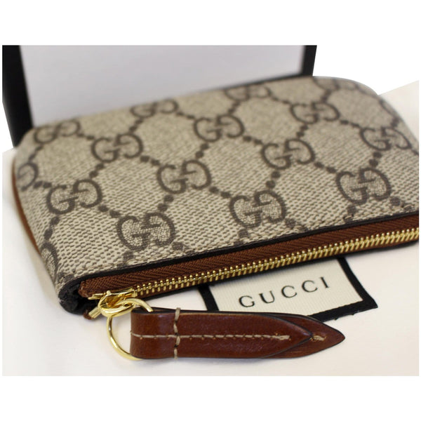 GUCCI GG Supreme Monogram Key Case Beige-US