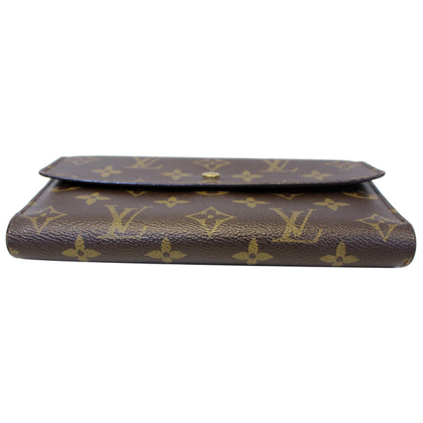 LOUIS VUITTON Porte Tresor International Monogram Canvas Wallet Brown