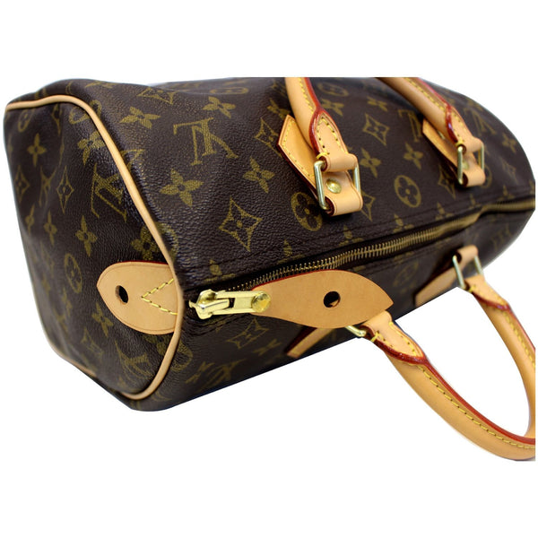 LOUIS VUITTON Speedy 30 Monogram Canvas Satchel Bag-US