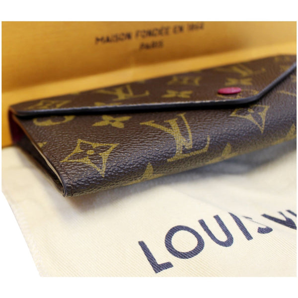 LOUIS VUITTON Damier Ebene Josephine Wallet Brown-US