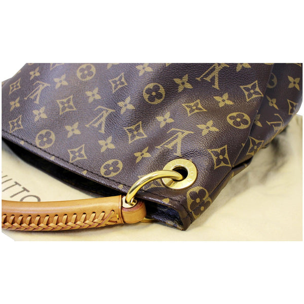 LOUIS VUITTON Artsy MM Monogram Canvas Shoulder Bag Brown-US