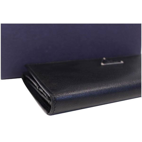 Prada Triangle Continental Flap Wallet - half view