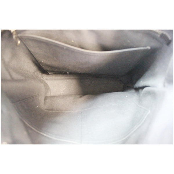 roomy interior lv Christopher PM Monogram Macassar bag