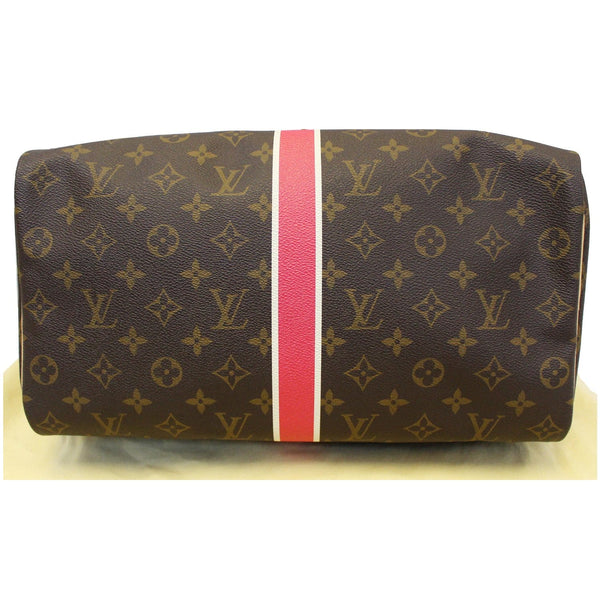 lv Speedy 35 Monogram Canvas Shoulder Bag bottom view