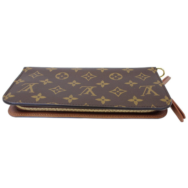 LOUIS VUITTON Insolite Monogram Canvas Organizer Wallet Brown
