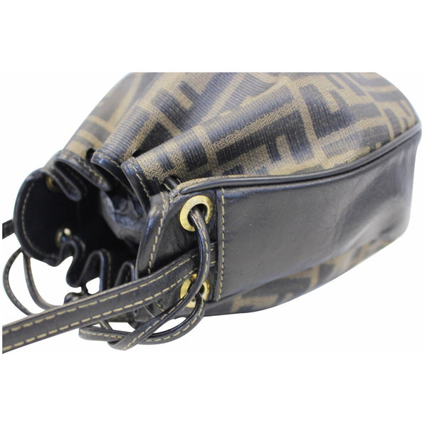FENDI Drawstring Bucket Crossbody Bag Brown-US