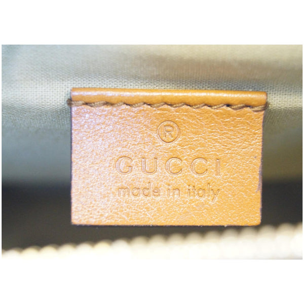 GUCCI Vintage Canvas Belt Bag 575082 Beige
