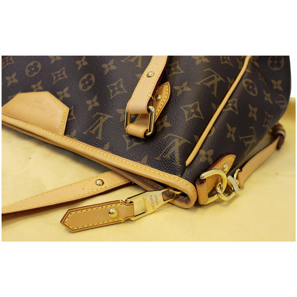 LOUIS VUITTON Estrela MM Monogram Canvas Shoulder Bag Brown