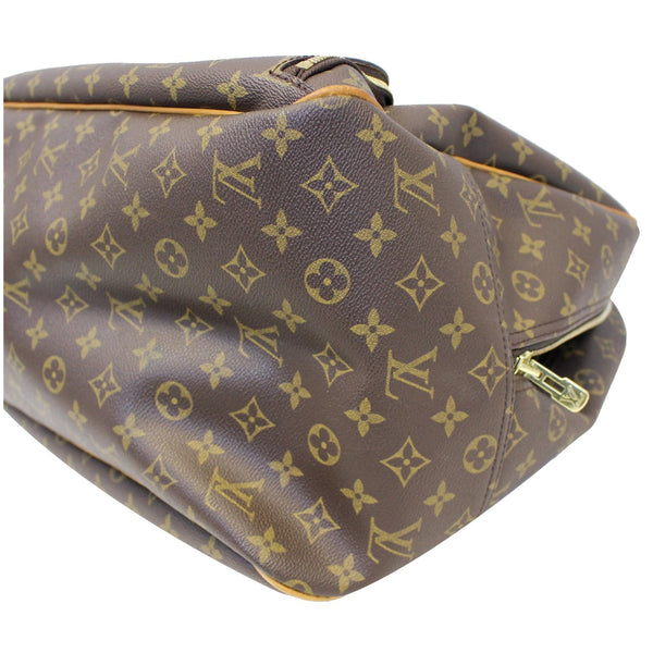 Louis Vuitton Evasion Monogram Canvas travel Bag - back view