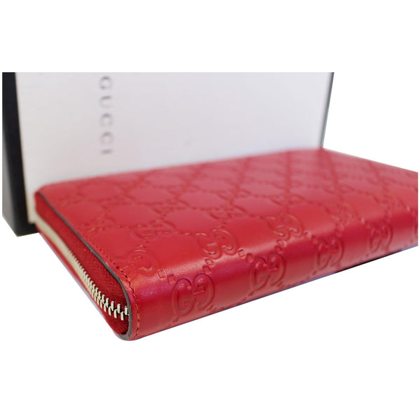 GUCCI Signature Continental Guccissima Zip-around Wallet-US