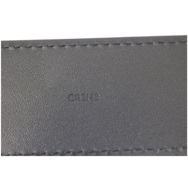 Louis Vuitton Damier Belt Graphite - Lv Damier Belt