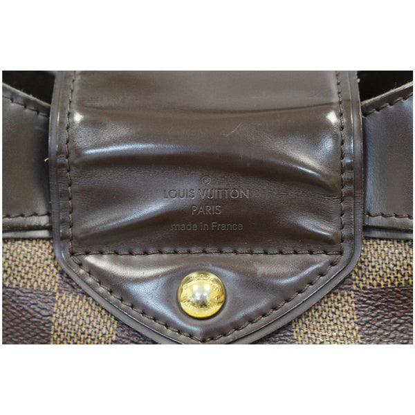 LOUIS VUITTON Sistina MM Damier Ebene Shoulder Bag Brown