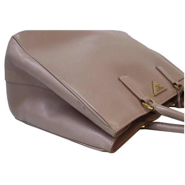 PRADA Lux Saffiano Leather Tote Tote Bag Light Pink