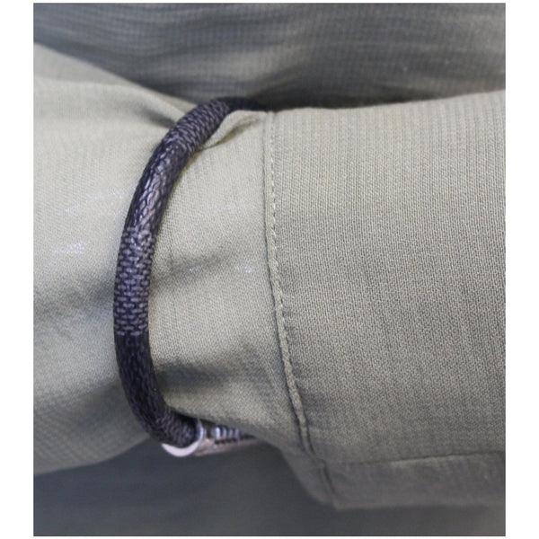 Louis Vuitton Damier Digit Graphite Bracelet BC0197