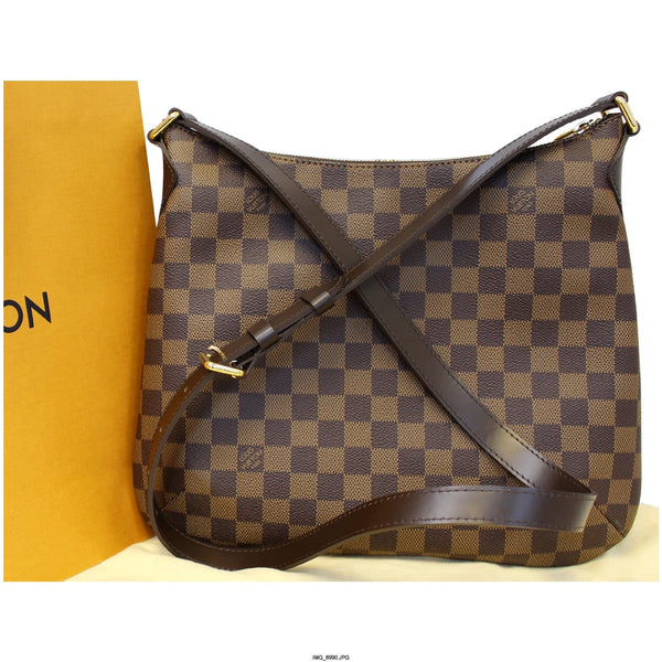 LOUIS VUITTON Bloomsbury PM Damier Ebene Crossbody Bag Brown-US