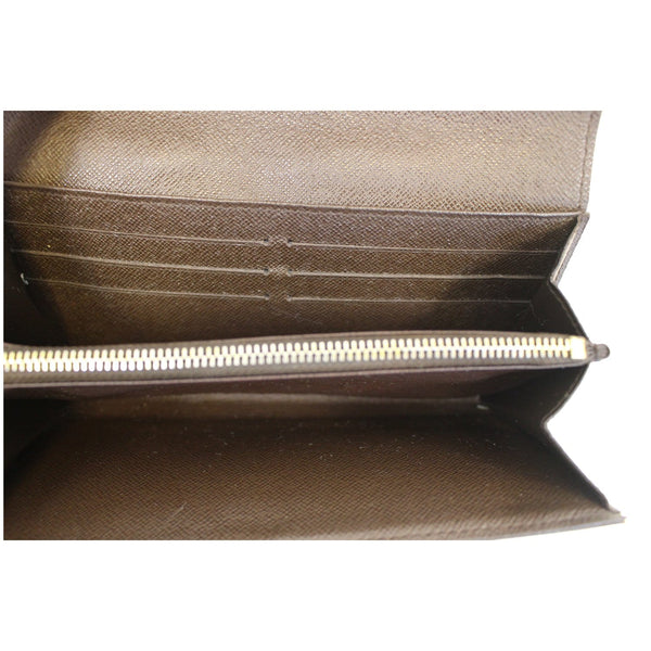 LOUIS VUITTON Damier Ebene Brown Sarah Wallet-US