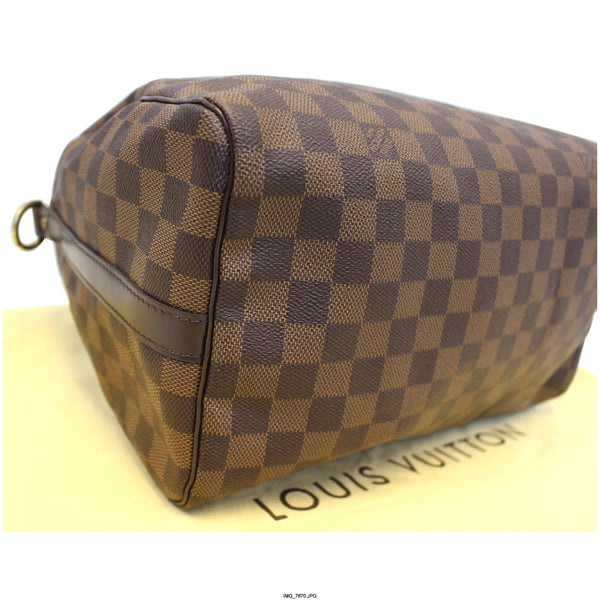 LOUIS VUITTON Speedy 30 Bandouliere Damier Ebene Shoulder Bag