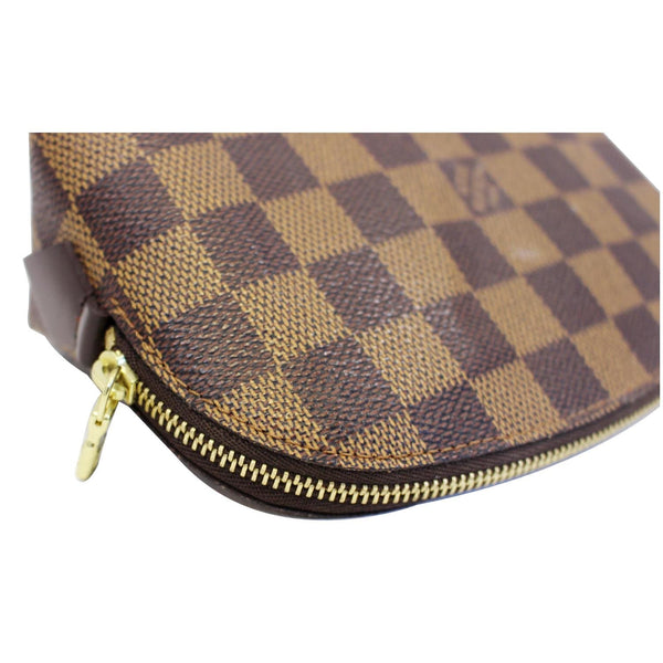 LOUIS VUITTON Damier Ebene Pochette Cosmetic Pouch-US