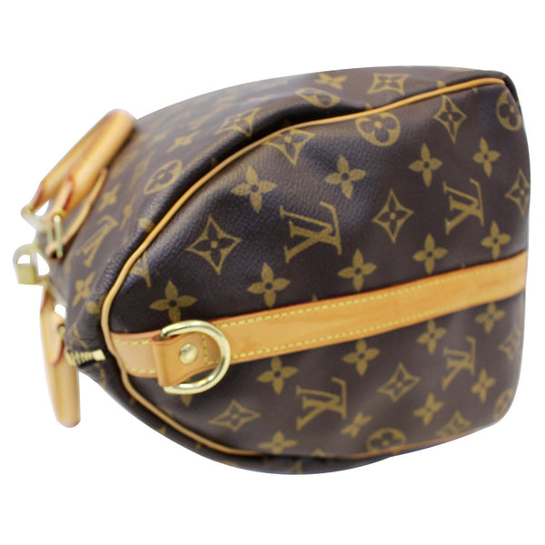 LOUIS VUITTON Speedy 35 Bandouliere Monogram Canvas Satchel Bag