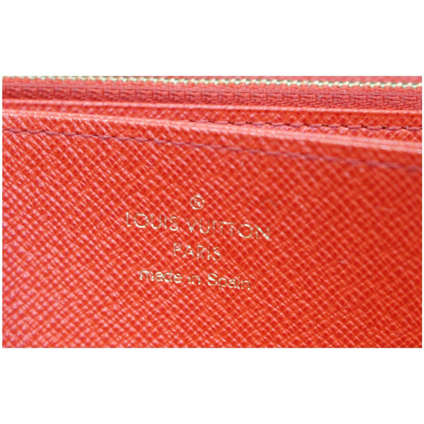 Louis Vuitton Monogram Zippy Canvas Long Wallet logo