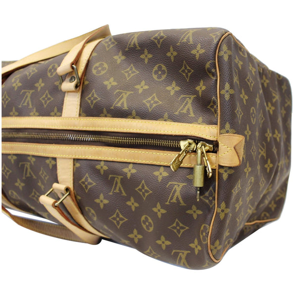 LOUIS VUITTON Sac Souple 55 Monogram Canvas Boston Bag Brown-US