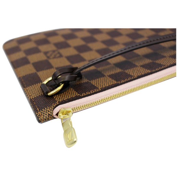 LOUIS VUITTON Pochette Wristlet Pouch Damier Ebene Neverfull GM-US
