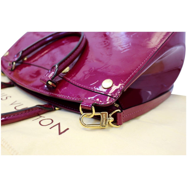 LOUIS VUITTON Brea MM NM Monogram Vernis Shoulder Bag Magenta-US