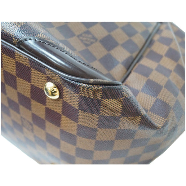 LOUIS VUITTON Verona MM Damier Ebene Shoulder Bag Brown