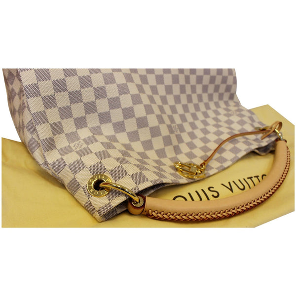 LOUIS VUITTON Artsy MM Damier Azur Shoulder Bag Brown-US