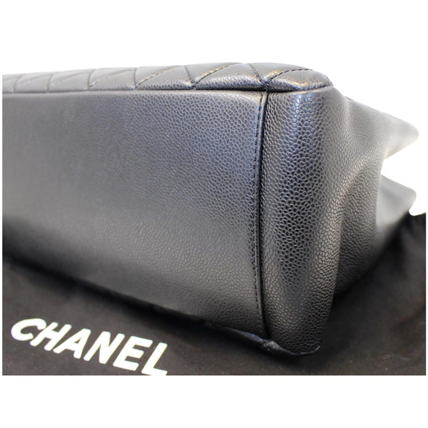CHANEL Black Caviar Leather Grand Shopping Tote Bag-US